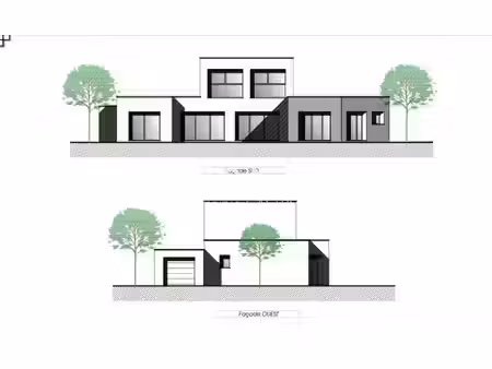 montauroux-terrain avec pc villa contemporaine (garage & piscine)