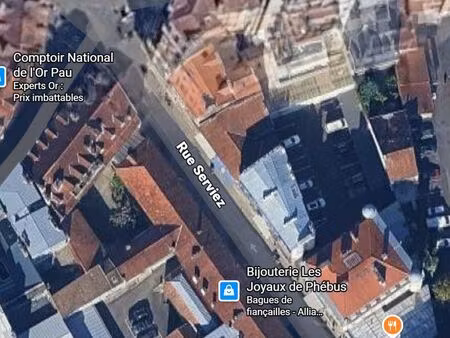parking rue serviez pau