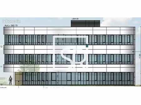 bureaux 163 m² aubiere