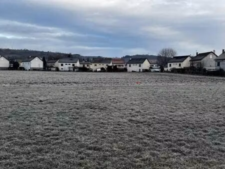 terrain constructible à vendre