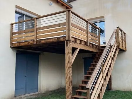 maison 150m2 terrain terrasse garage lamontgie