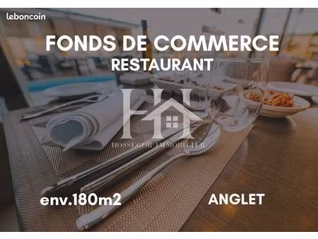 fonds de commerce  restaurant 180 m² anglet