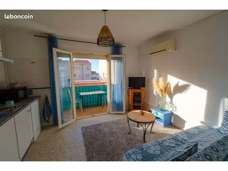 canet-en-roussillon (66140) – quartier plage centre – rue piétonne