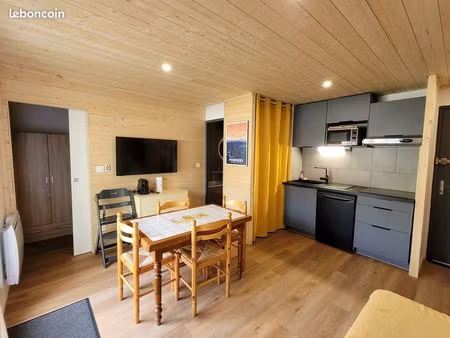 studio cabine t2 cosy et fonctionnel  pied des pistes à bolquère (pyrénées 2000)