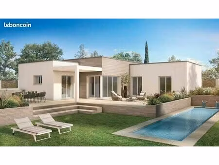 villa plain-pied contemporaine 120m²
