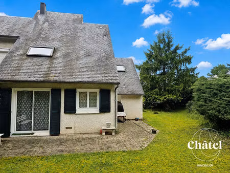 maison dans résidence privée - jardin 500 m²- sans vis à vis- garage