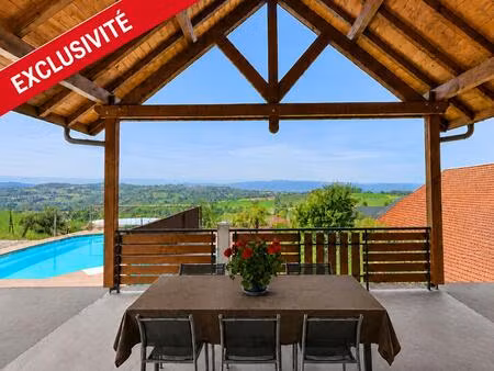 annecy sud - gruffy - ancienne fruitière rénovée + terrain constructible 1000 m² env