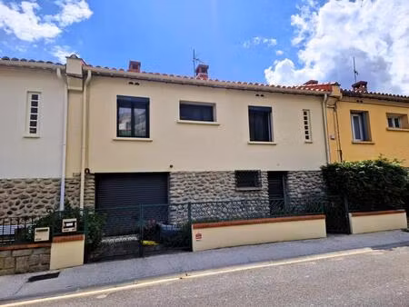 villa 2 faces garage + jardin