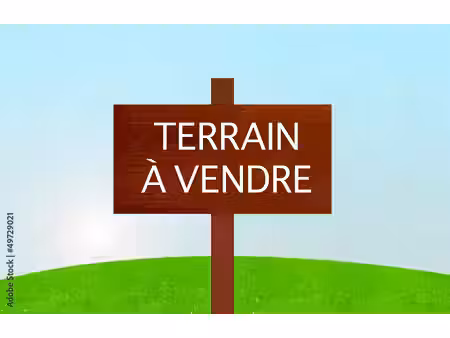 vente terrain 604m²