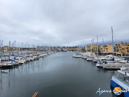 achat appartement 1 pièce 25m² gruissan 11430