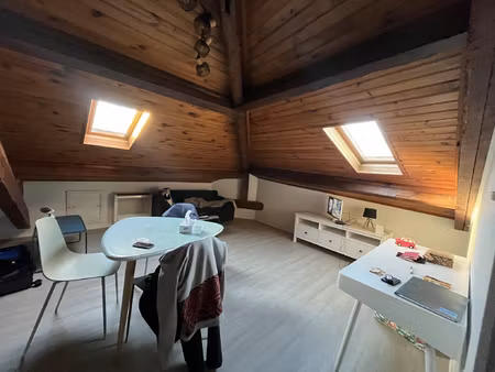 loft de 56 m2 sous combles en haute ville d'auch