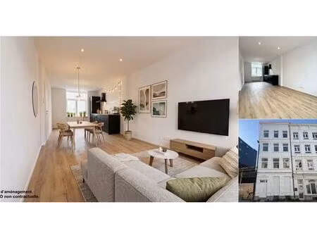 duplex à vendre à rue des alliés 73 verviers (vbe18630)