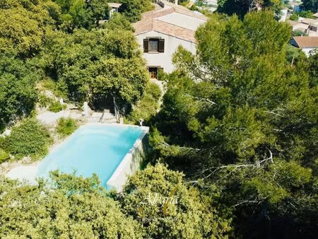 villa lumineuse avec vue sur le massif des maures - terrasses  piscine & emplacement...