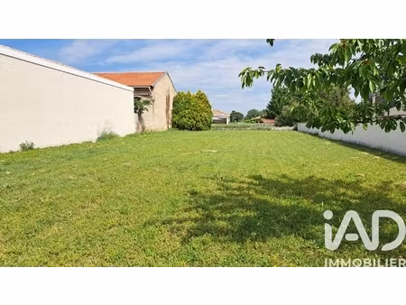 vente terrain à bâtir 700 m²