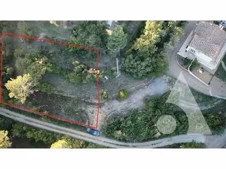 terrain draguignan col de l'ange de 1.224m² lot b  pour une maison de 183 6 m²  viabilités