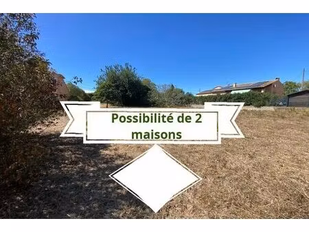 opportunité exceptionnelle de construction : terrain de 1067