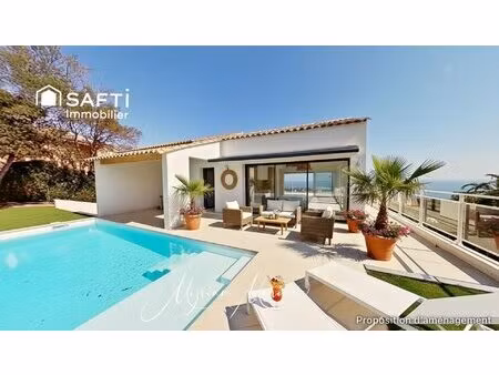 appartement d'exception- dernier étage avec piscine privative et vue mer - les issambres..