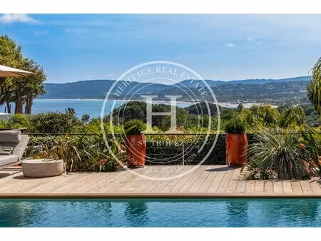 villa avec vue mer au sein d’un domaine privé – accès plage à pied