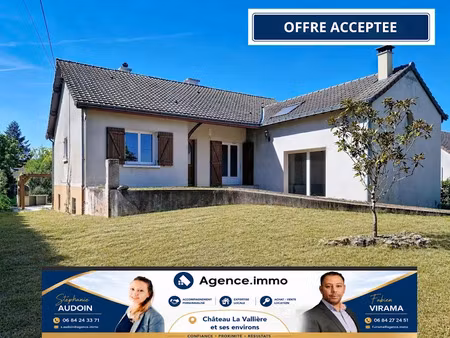vente maison 6 pièces 123.3 m² à channay-sur-lathan (37330)  nan €