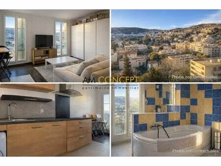 achat appartement 2 pièces 42m² nice 06000