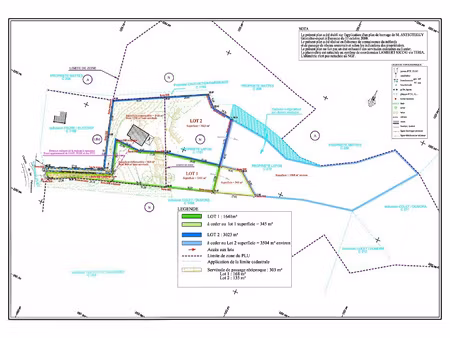 achat terrain 8 612m² urt 64240