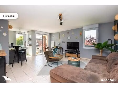 appartement 3 pièces 63 m²