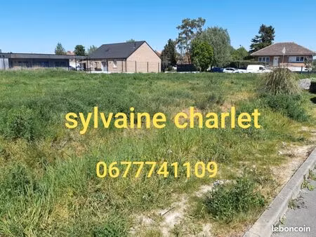terrain 544 m² courrieres