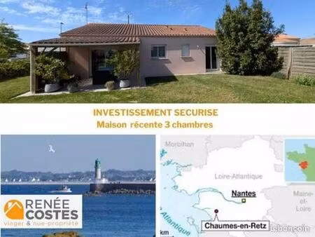 maison en viager 4 pièces 90 m²