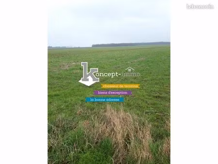 terrain 1 700 m² crevec ur le grand