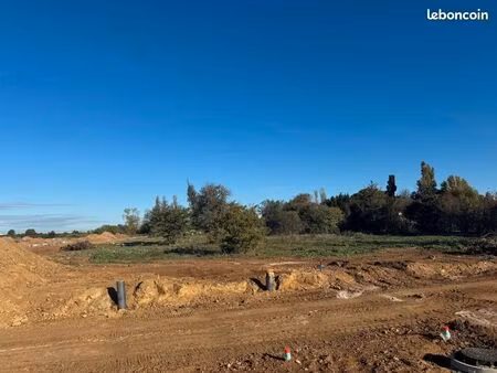 terrain 450 m² fos sur mer