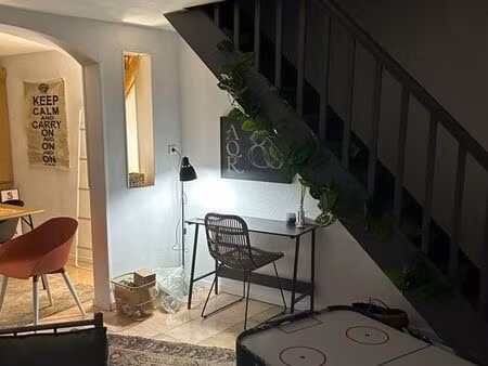 loue à blamont appartement /maison t4 avec jardin