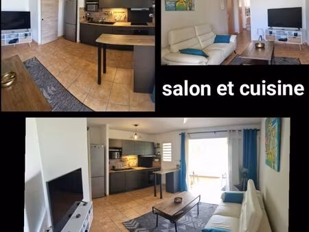 location t2 meublée 52m2 - gosier