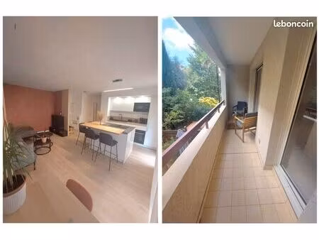 nice valrose – 2p rénové 48 m² avec terrasse