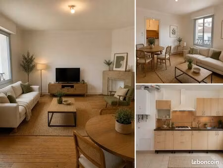 t3 lumineux - chambres côté jardin