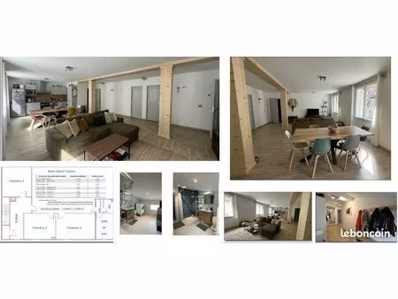 appartement t4 de 114-125m2 (3 chambres) - bourg d’oisans au centre du village
