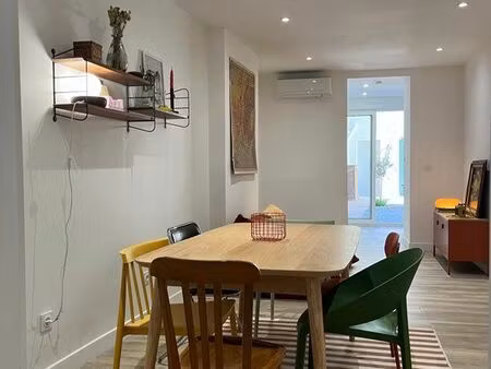 loue appartement meublé 4 chambres avec jardin