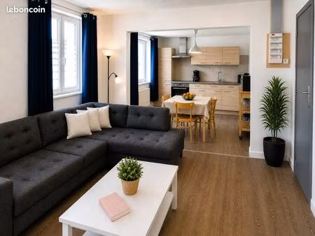 f3 lumineux 71m² - 2 chambres - cuisine équipée - secteur calme jeumont (proche belgique) 