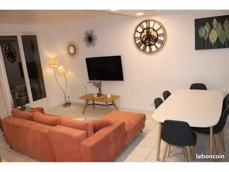 appartement t2 bis 45m2 + jardin + garage