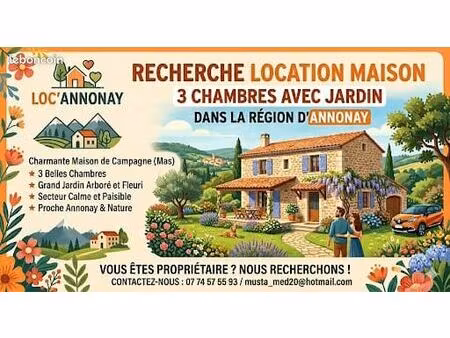 recherche de maison alentours d'annonay