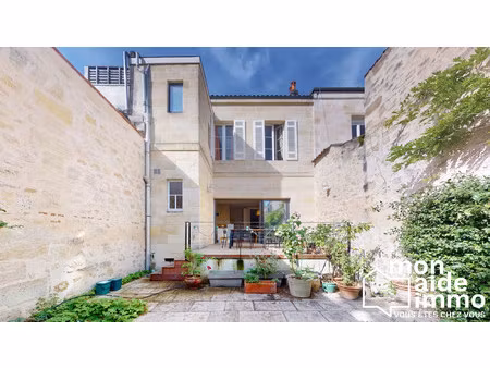 maison bourgeoise  jardin et grande cave