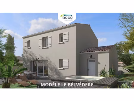 vente maison neuve 4 pièces 113 m² à bouhet (17540)  280 700 €