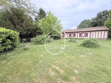 lamonzie saint martin : charmante maison 5 pièces de 113m² avec jardin et chalet