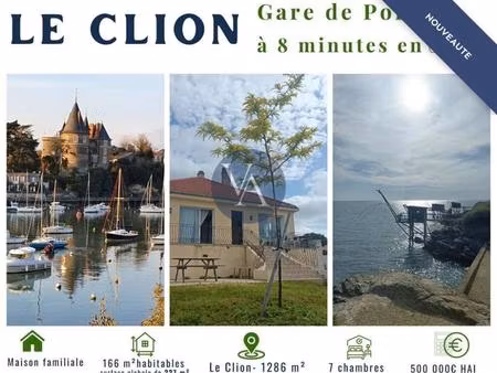maison familiale 7 chambres – le clion