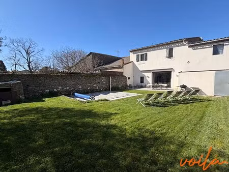 réf : relaxation - 5' carcassonne - 3 logements - piscine - garage - jardin