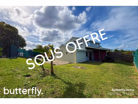 achat maison 4 pièces 81m² le moule 97160