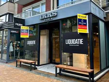 commercieel pand te huur op topligging naast glacier st. catherine