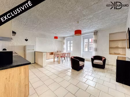appartement 55 m² à aubenas