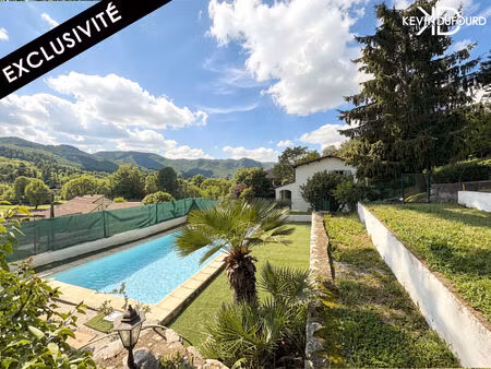 maison de 135m² sur un terrain de 1700m² à jaujac