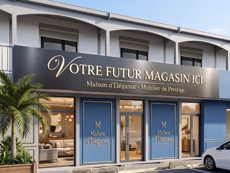 location local commercial 136m² baie mahault 97122