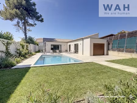 vente terrain constructible au calme à saussan 34570